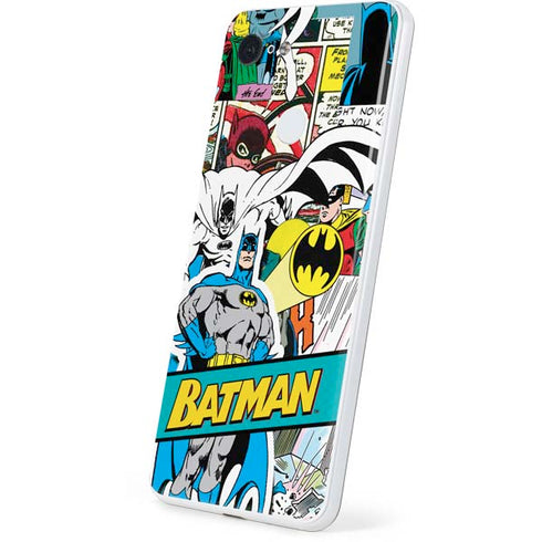 DC Comics Batman Vintage Pose Collage Art Google Pixel 3 Skin